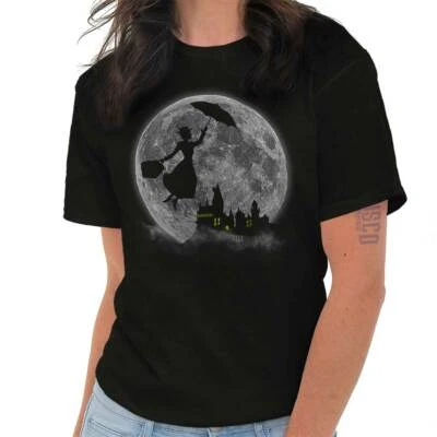 Классический фильм волшебник школы замок волшебный женщин коротким рукавом Crewneck футболка - Изображение 1 из 4