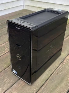 Dell Inspiron 518 Core 2 Quad Q6600 6 GB DDR2 RAM 240 GB Intel SSD Win 10 Pro 64 - Picture 1 of 14