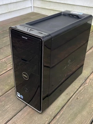 Dell Inspiron 518 Core 2 Quad Q6600 6 GB DDR2 RAM 240 GB Intel SSD Win 10 Pro 64 - Image 1 of 4