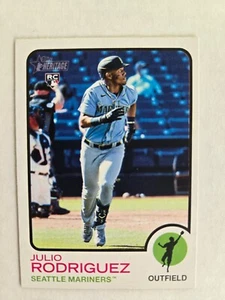 2022 Heritage High Number IMAGE VARIATION 700 Julio Rodriguez RC Mariners - Bild 1 von 2