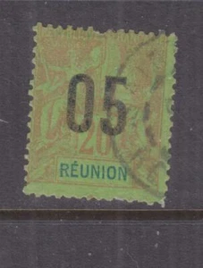 REUNION, 1912 05 on 20c. Red on Green, used. - Picture 1 of 1