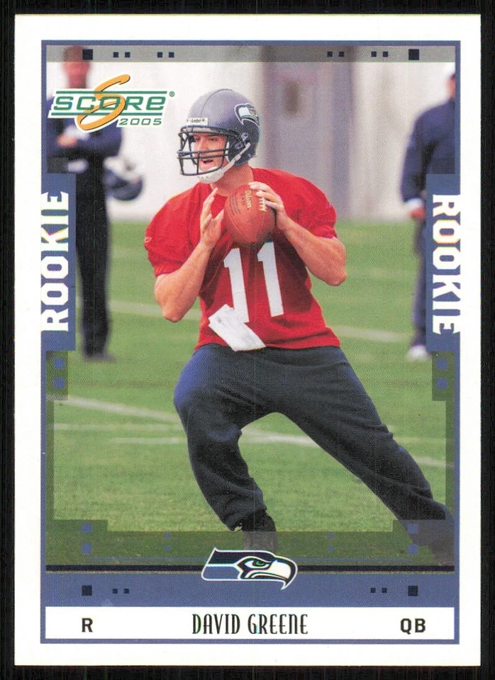 2005 Score Glossy #374 David Greene - Image 1 of 2