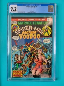 Marvel Team-Up #24 CGC 9.2 NM- 1974 Spider-Man Brother Voodoo - Picture 1 of 4