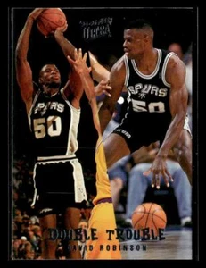 1994-95 Ultra #8 David Robinson Double Trouble - Picture 1 of 2