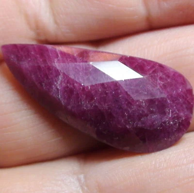21.00 CT UNHEATED/UNTREATED NATURAL PINK RED RUBY,BIG LOOSE GEM. - Image 1 of 4