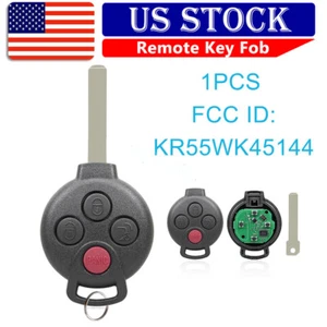 Replacement for Smart 2008-2015 ForTwo Remote Car Keyless Entry Key Fob - Picture 1 of 8