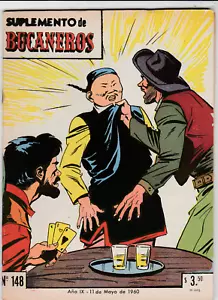 SUPLEMENTO DE BUCANEROS 148 EDITORIAL MADERA 1960 CÓMIC ARGENTINO ESPAÑOL - Imagen 1 de 1
