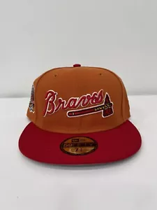 Atlanta Braves New Era Mütze Club MLB 40th Anniversary Fitted Cap Mütze 7 3/8 - Bild 1 von 4