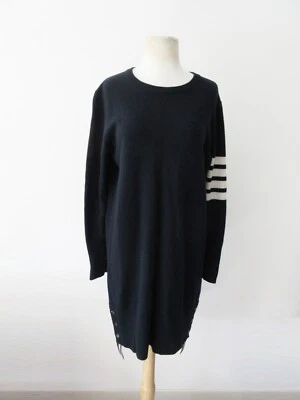 THOM BROWNE dark navy blue 100% cashmere tunic dress 42 - Image 1 of 4