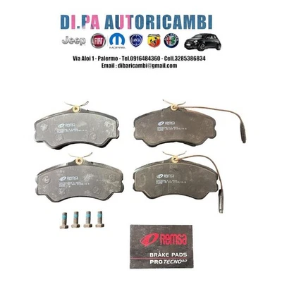 PASTIGLIE FRENO ANTERIORI CITROEN C25 FIAT DUCATO PEUGEOT J5 TALBOT EXPRESS 1000 - Immagine 1 di 2