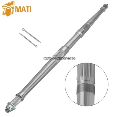 Rear Wheel Axle Shaft & Nuts for Yamaha Raptor 700 700R YFM700 YFM700R 2006-2025 - Image 1 of 4