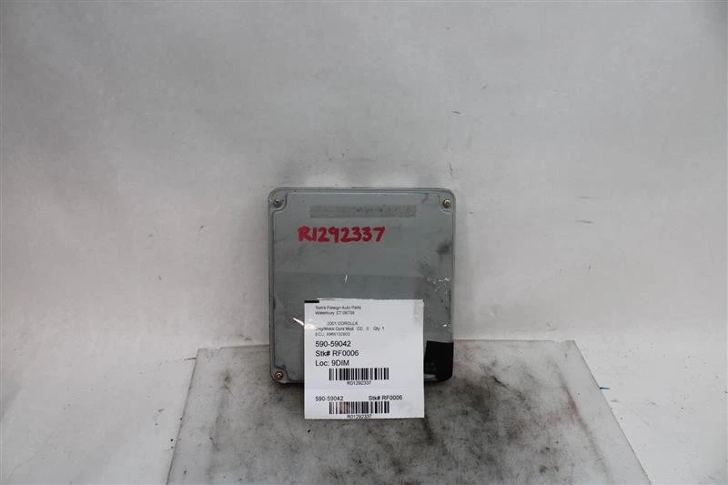 Computadora ECU ECM TOYOTA COROLLA 2001 2002 AUTOMÁTICA 4 VELOCIDADES 8966102800 1292337 Foto 1 de 4