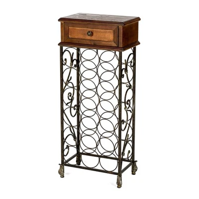 pajoma® Weinregal Flaschenregal für 18 Flaschen mit Schublade Weinschrank - Bild 1 von 2