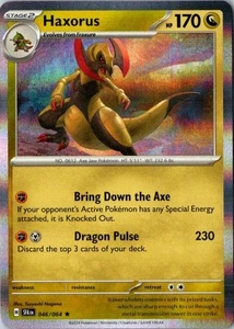 Haxorus Raro SV: Fábula Cubierta 046/064 LP - Imagen 1 de 2