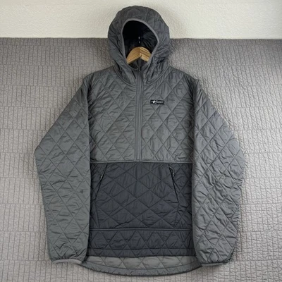 Stone Glacier Arrow Peak Pullover Jacket Men Large Gray 1/2 Zip Lightweight FLAW - Image 1 of 4
