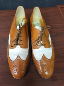 Gr. 11 Thirty Five 35 ToSI Hergestellt in Italien Leder Stoff Schnürschuhe Elegant Schuhe Herren - Bild 1 von 20