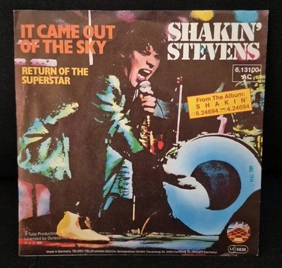 Shakin` Stevens - It Came Out Of The Sky- 7' Single  - Promo, EX, EX - Bild 1 von 3