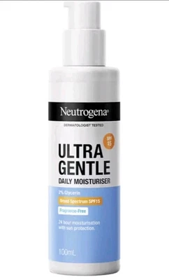 3 Pack Neutrogena Oil Free Face Moisture SPF 15 For Normal To Oily Skin 100ml US - Image 1 of 4