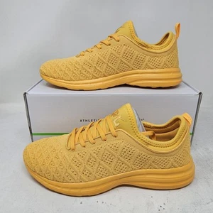 Athletic Propulsion Labs APL TechLoom Phantom Knit 'Mango' Comfy Shoes / Men’s 7 - Picture 1 of 6