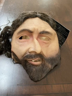 Máscara de Halloween para adultos Zagone Studios hecha a mano “Jesús” MN1010 Foto 1 de 4