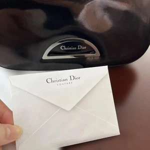 CHRISTIAN DIOR Vintage Malice Pearl Tasche schwarz Lackleder mit Staubbeutel, Karte - Bild 1 von 15