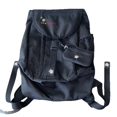 Sherpani Black Women's 17" Black Backpack Crossbody Bag Tote Travel Excellent - Image 1 of 4