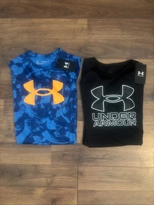 Lot of Boys Under Armour Athletic Shirts~XL YXL~18~20~NWT!! - Picture 1 of 2
