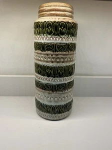Vintage Large Keramik West German 289-41 Pottery Vase Design Scheurich 1970s - Picture 1 of 11
