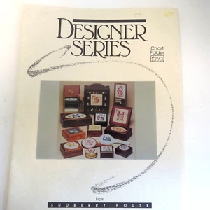 Sudberry House Initials' Monogram Cross Stitch Patterns Box tops - Picture 1 of 5