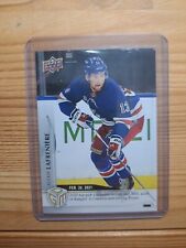 2020-21 Upper Deck Game Dated Moments Rookie 1st NHL Point Alexis Lafreniere #21