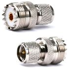 2Pcs Pl259 Female Connector Adapter Brass Rf Adapter  Wire Terminal Test
