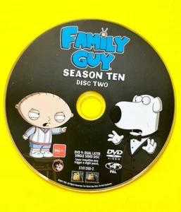 Family Guy Season 10 DVD (4 Disc, PAL) Disc 2 Only - Picture 1 of 2