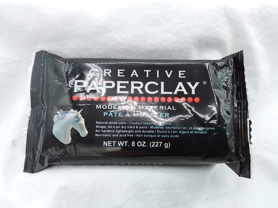 Creative Paperclay 8 Ounces White 0812