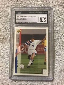 1994 Upper Deck MIA HAMM Rookie RC World Cup USA English/Spanish Graded CGC 8.5 - Picture 1 of 3