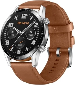 Huawei Watch GT 2 46mm Pebble Brown Smartwatch - Afbeelding 1 van 1