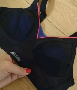 Shock Absorber Active Shaped Support Padded Wirefree Sports Bra S015F 32A NEW - Picture 1 of 11