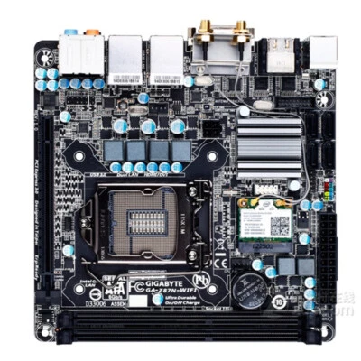 For Gigabyte GA-Z87N-WIFI Motherboard LGA1150 DDR3 Mini-ITX Mainboard - Image 1 of 2