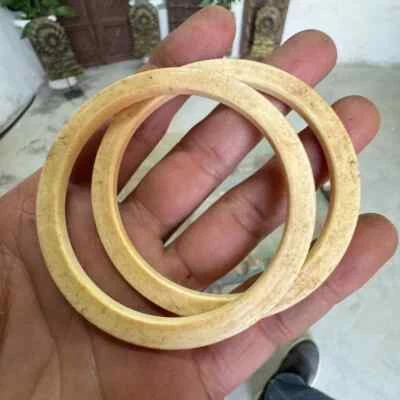 Старинный антикварный коллекционный резной индийский женский браслет ручной работы браслет када - Изображение 1 из 4