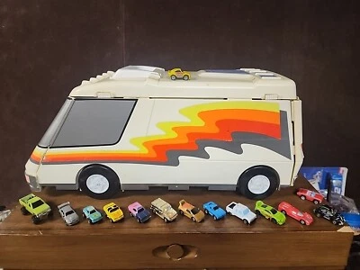 Lote de micro máquinas portador y 15 vehículos firebird, thunderbird, vw, hummer... Foto 1 de 4