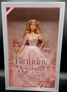 NIB 2012 BIRTHDAY WISHES BARBIE NRFB COLLECTORS LINE-X9189 **READ** - Picture 1 of 4