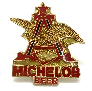 Michelob Cerveza Solapa Pin Sombrero Mejor Pin Camionero Sombrero Pin Corbata Chaqueta Prendedor Raro Años 80 - Imagen 1 de 5