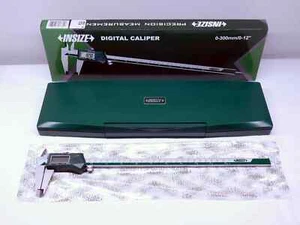 INSIZE #1108-300 ELECTRONIC DIGITAL CALIPER 0 - 12" RANGE .0005" GRAD. 300mm - Picture 1 of 4