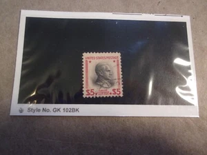 USA Used, 1938-54 Issues, $5 Calvin Coolidge, Car & Blk Scott #834 - Picture 1 of 1