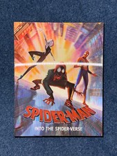 Spider-Man: Into The Spider-Verse Blufans Double Lenticular WEA Blu-Ray 2018