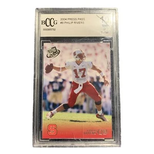 2004 Press Pass Philip Rivers Rookie Card RC 8 Graded - Picture 1 of 4