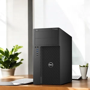 Dell Precision 3620 Intel Core i7-6700 16GB RAM 256GB SSD Mini Tower Wi-Fi HDMI - Picture 1 of 8