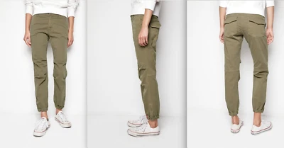 NWT Nili Lotan French Military Pants in Olive Green Spring Summer 2021 -- Size 4 - Image 1 of 4