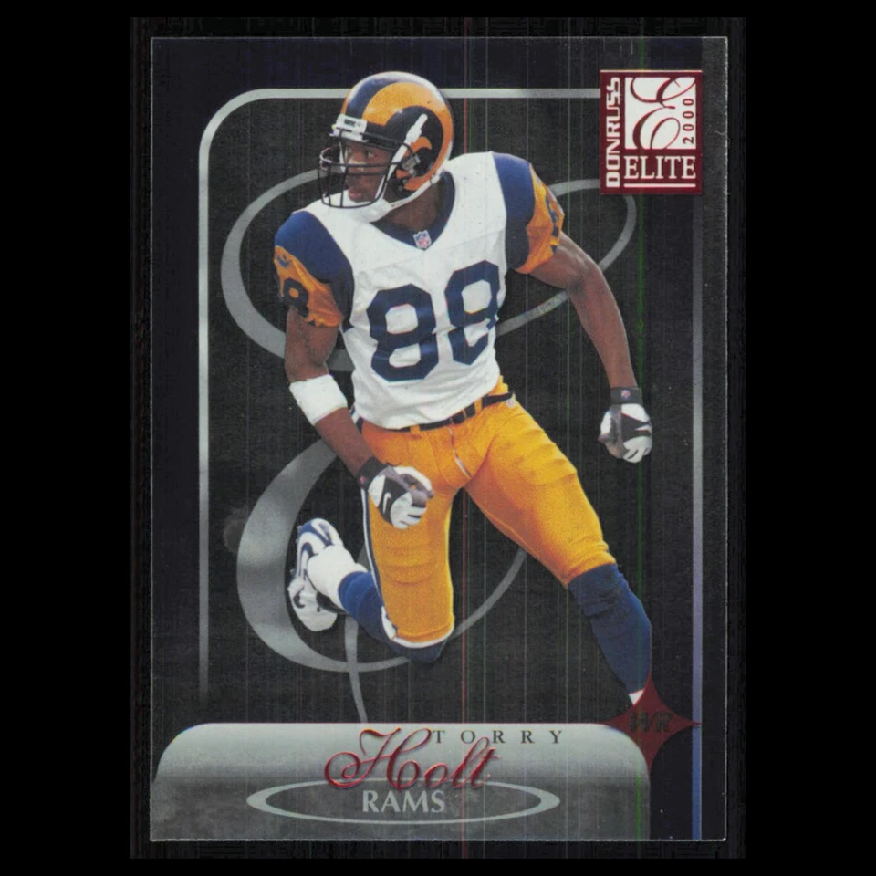 Torry Holt #93 2000 Donruss Elite St. Louis Rams Football Card NFL NM - Image 1 of 3