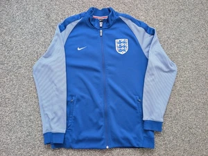 Nike England Jacke Herren Extra Large Blau Fußball Soccer Training 2016 Terrasse - Bild 1 von 15