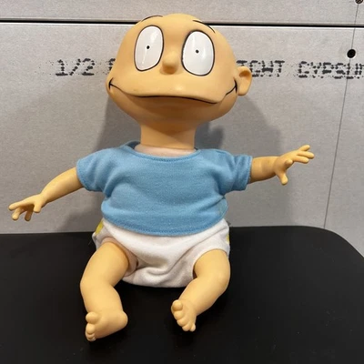 Muñeco de peluche de vinilo vintage Tommy Pickles Dakin 1993 Nickelodeon Rugrats Foto 1 de 4